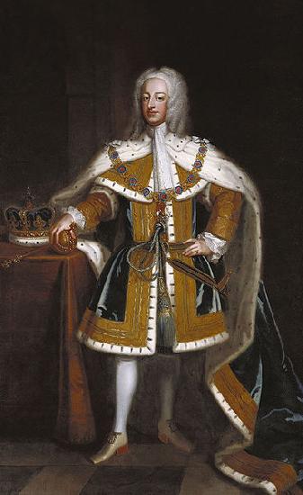 Enoch Seeman Portrait of George II of Great Britain oil painting image